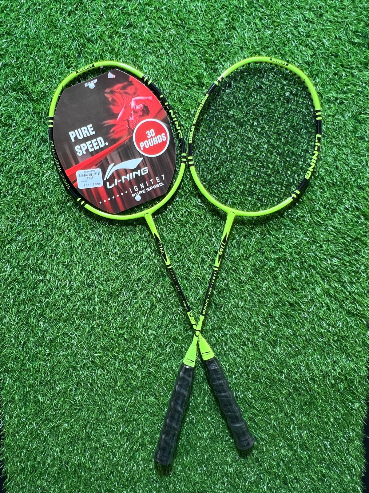 4518-Li-Ning Professional Badminton Racket – Head-Heavy, Isometric Frame, Offensive Play