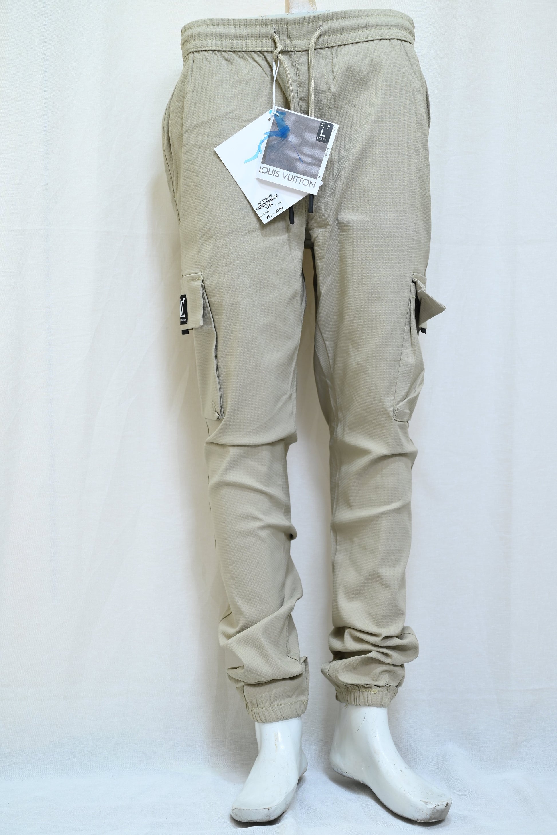 1206-Utility Cargo Trousers for Men – Dry Fit Fabric & Modern Slim Fit
