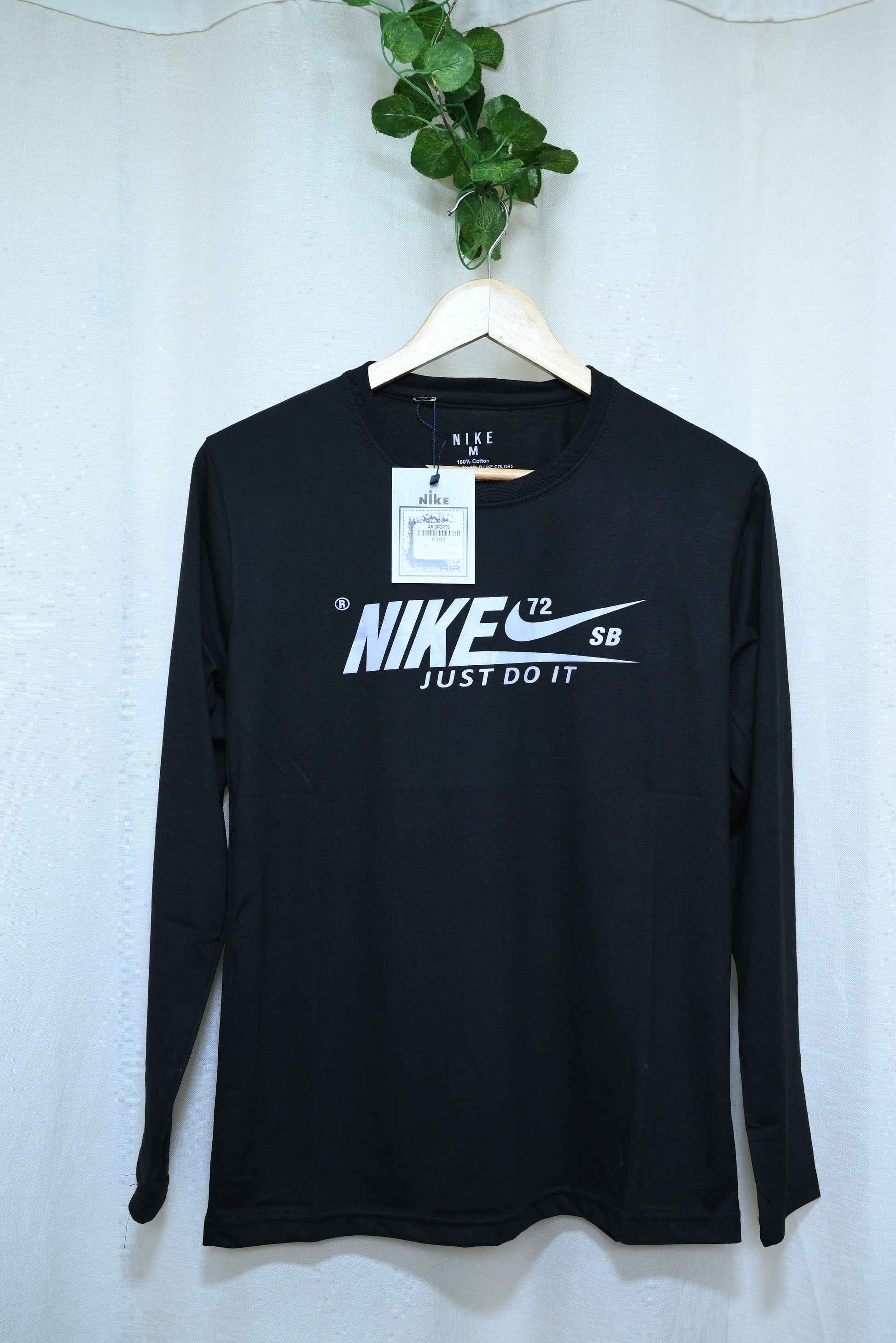 6102-Nike Men’s Full Sleeve Shirt – Dri-FIT Performance, Athletic Fit & Lightweight Comfort