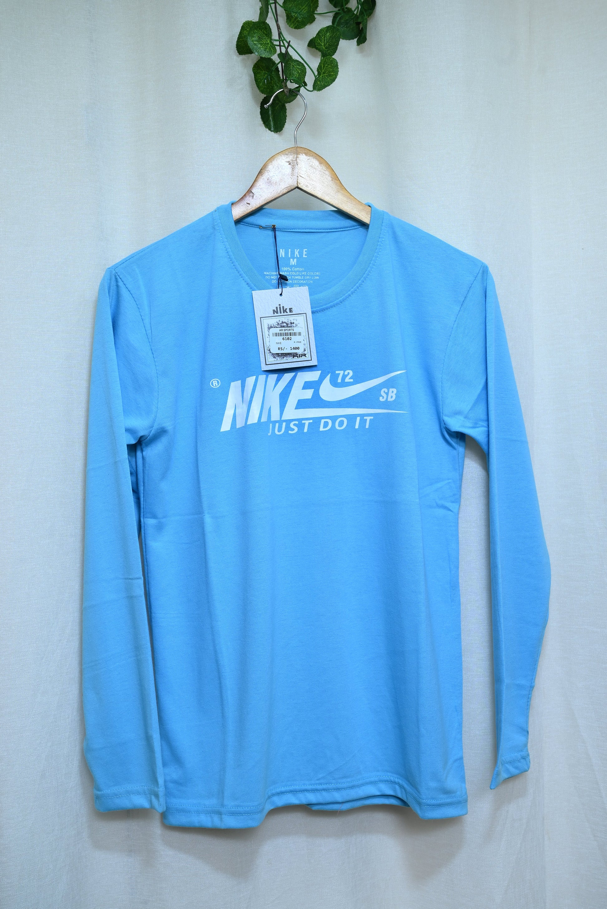 6102-Nike Men’s Full Sleeve Shirt – Dri-FIT Performance, Athletic Fit & Lightweight Comfort