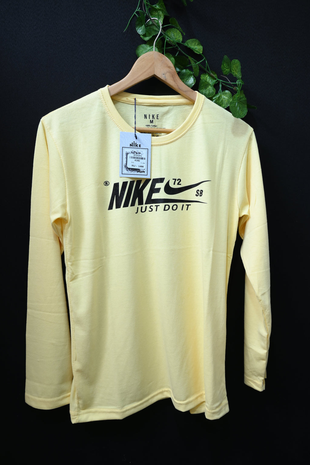 6102-Nike Men’s Full Sleeve Shirt – Dri-FIT Performance, Athletic Fit & Lightweight Comfort