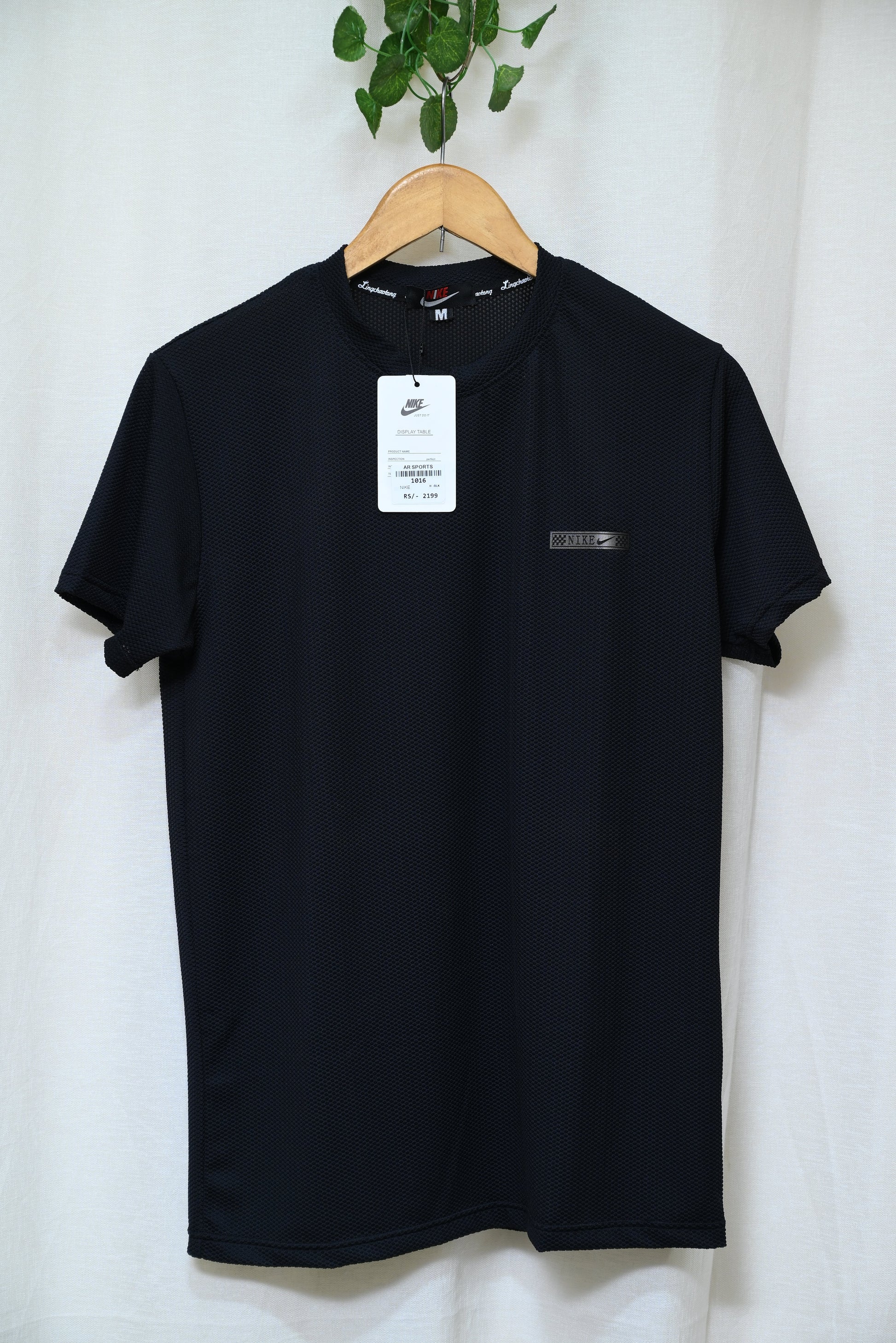 1016-Smart Fit Button-Up Shirt for Men – Small Logo, Stretch Fabric, Comfortable