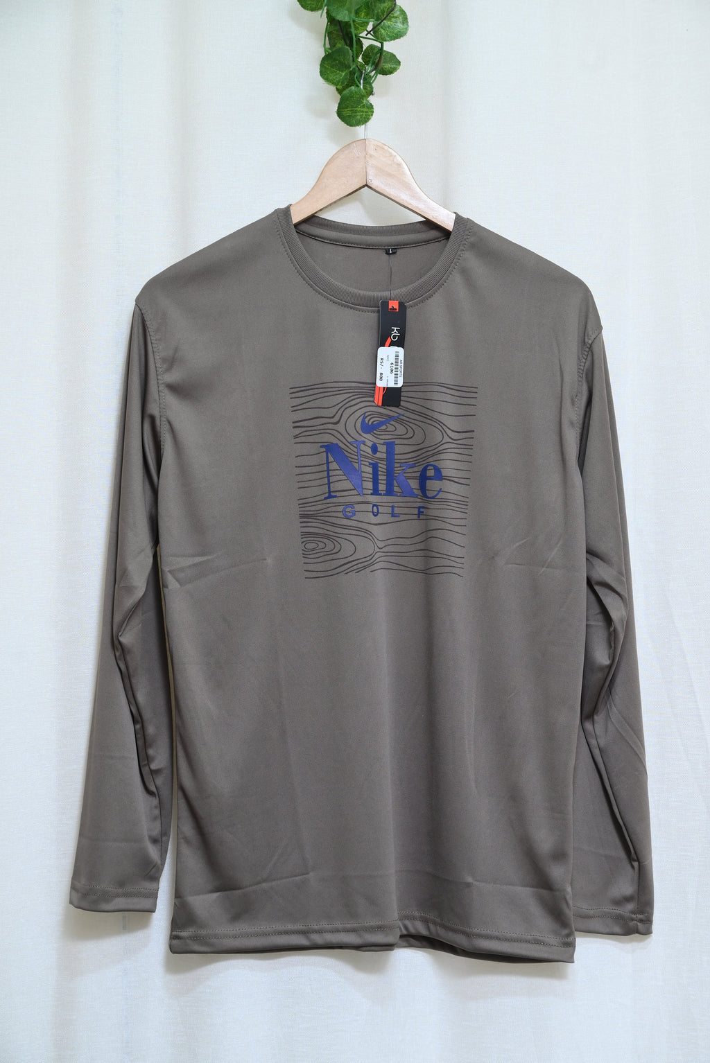 6106-Nike Men’s Full Sleeve Performance Shirt – Dri-FIT Comfort, Athletic Fit & Everyday Style