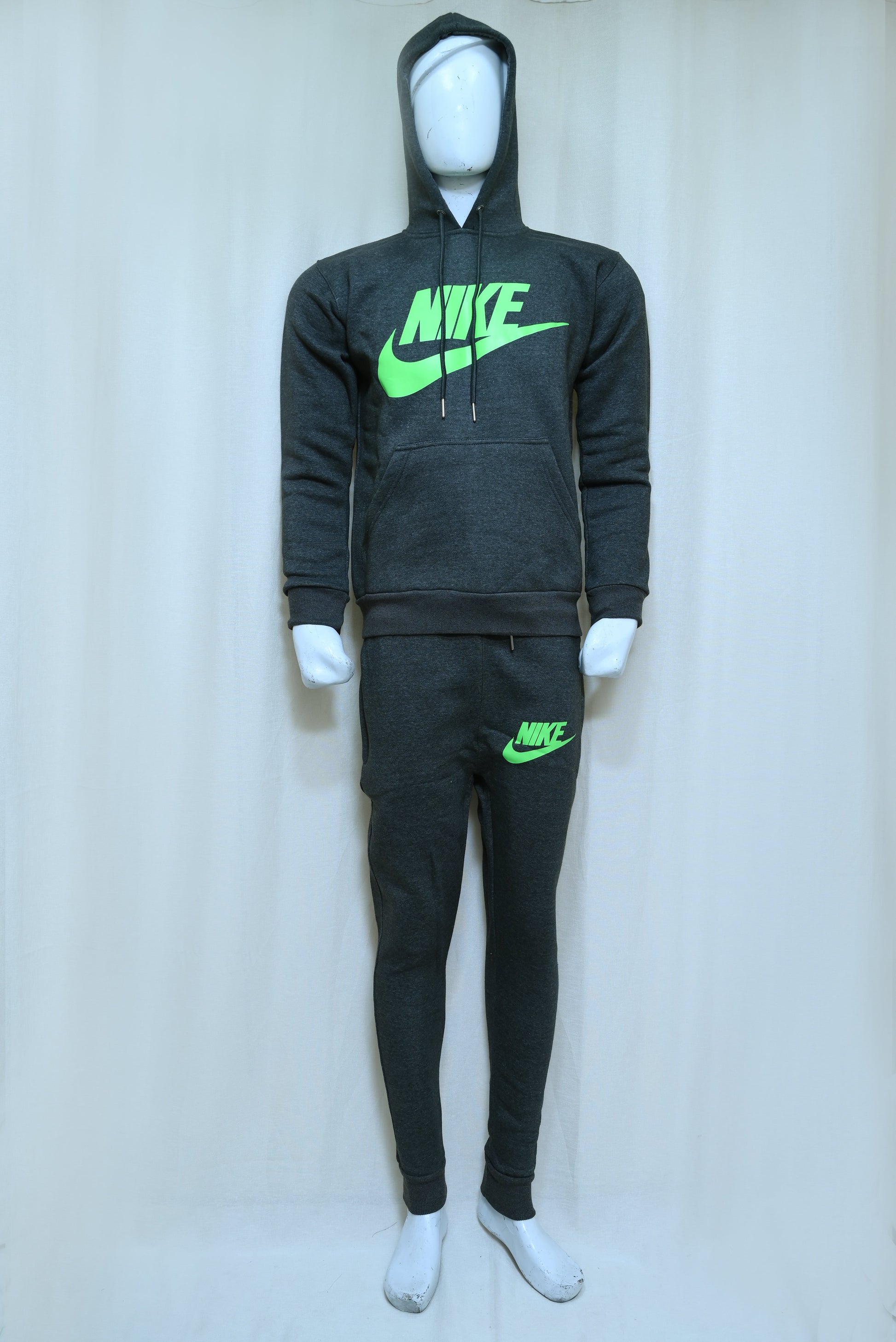 6208-Nike Men’s Cotton Fleece Tracksuit – Hoodie & Joggers Set | Comfortable & Stylish Activewear