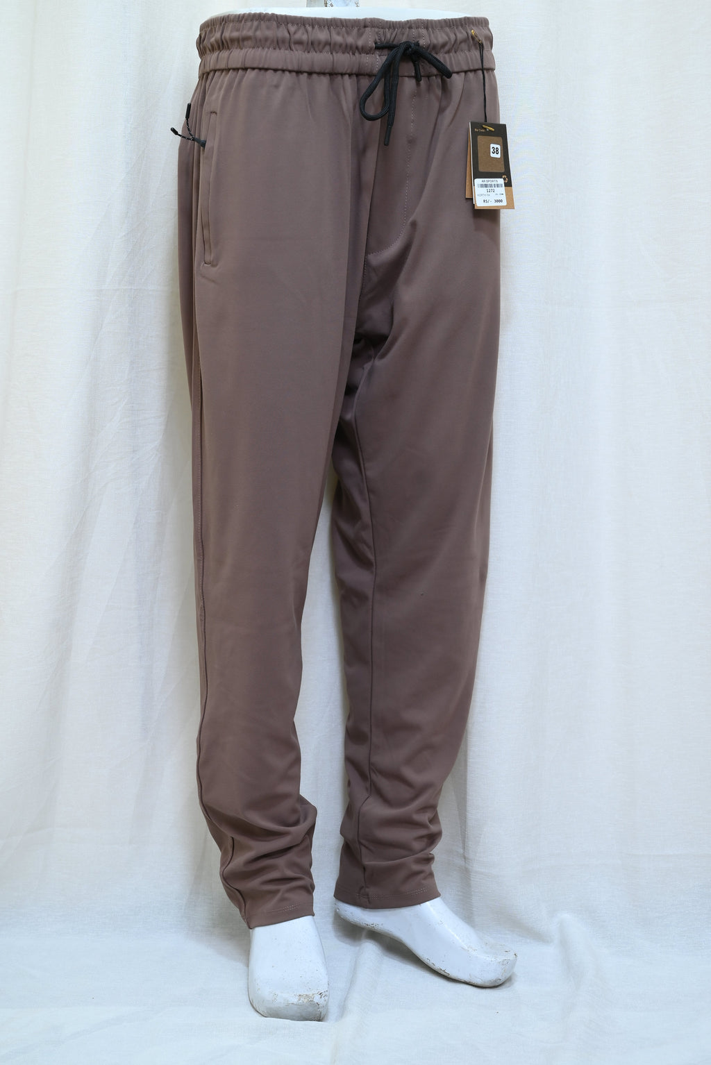 1272-Slim Fit Lycra Air Trousers – Ideal for Work & Casual Wear