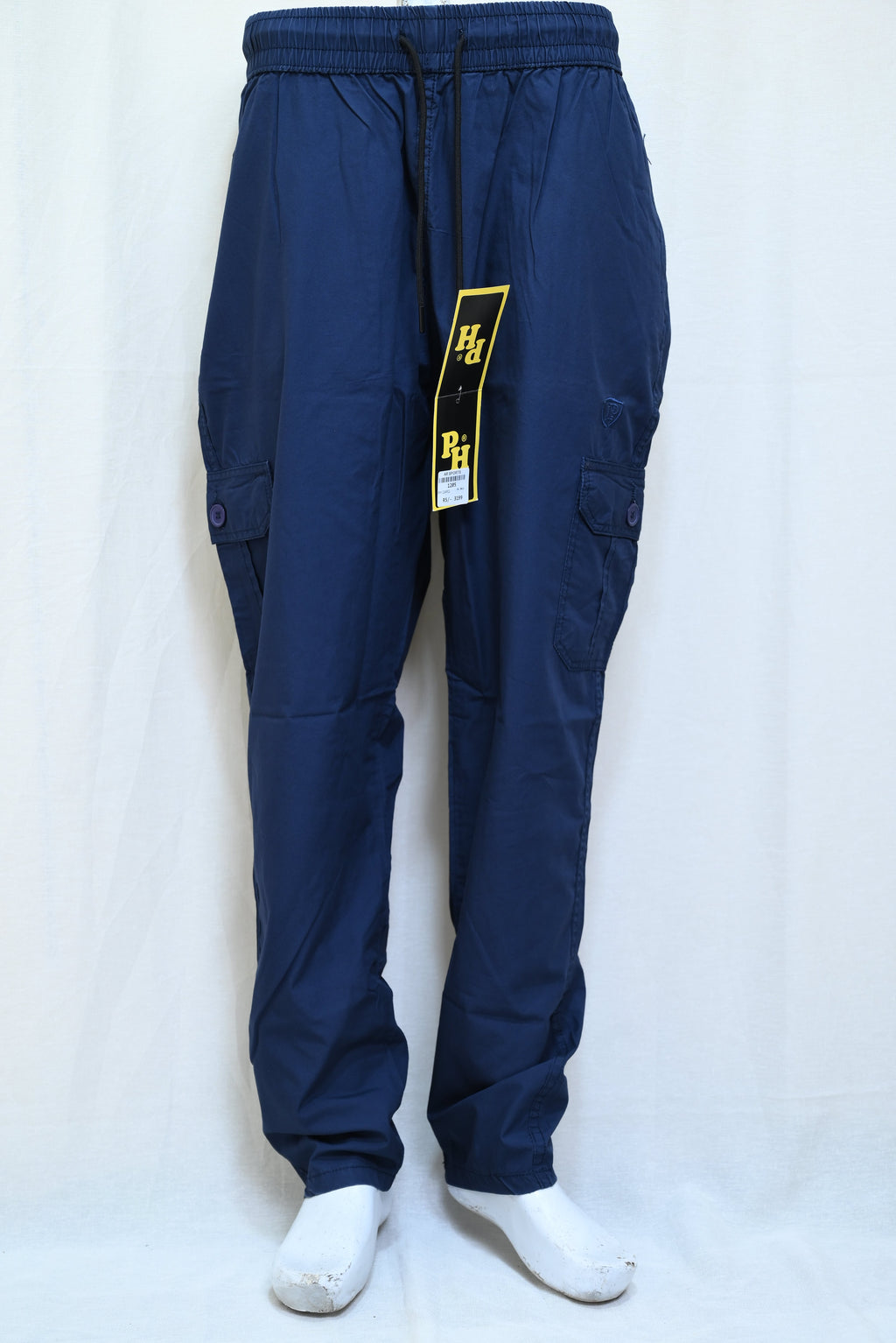 1205-Workday Slim Fit Cargo Pants – Imp Dry Fit with Button Closure