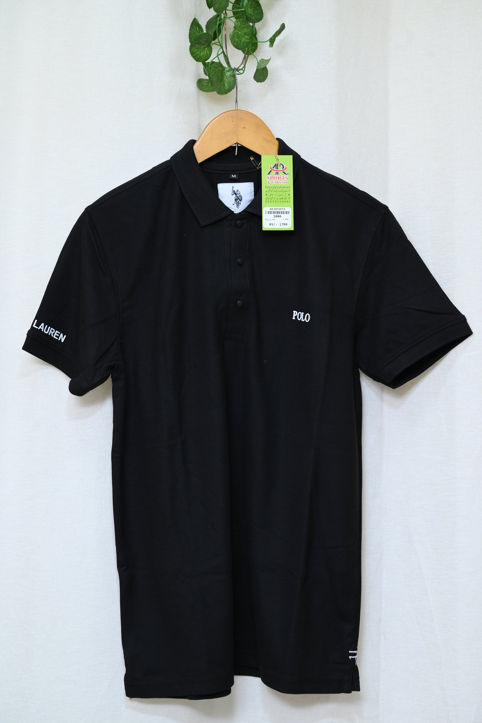 1046-Men’s Casual Shirt – Custom Fit, Rib Collar Neck, Button Front