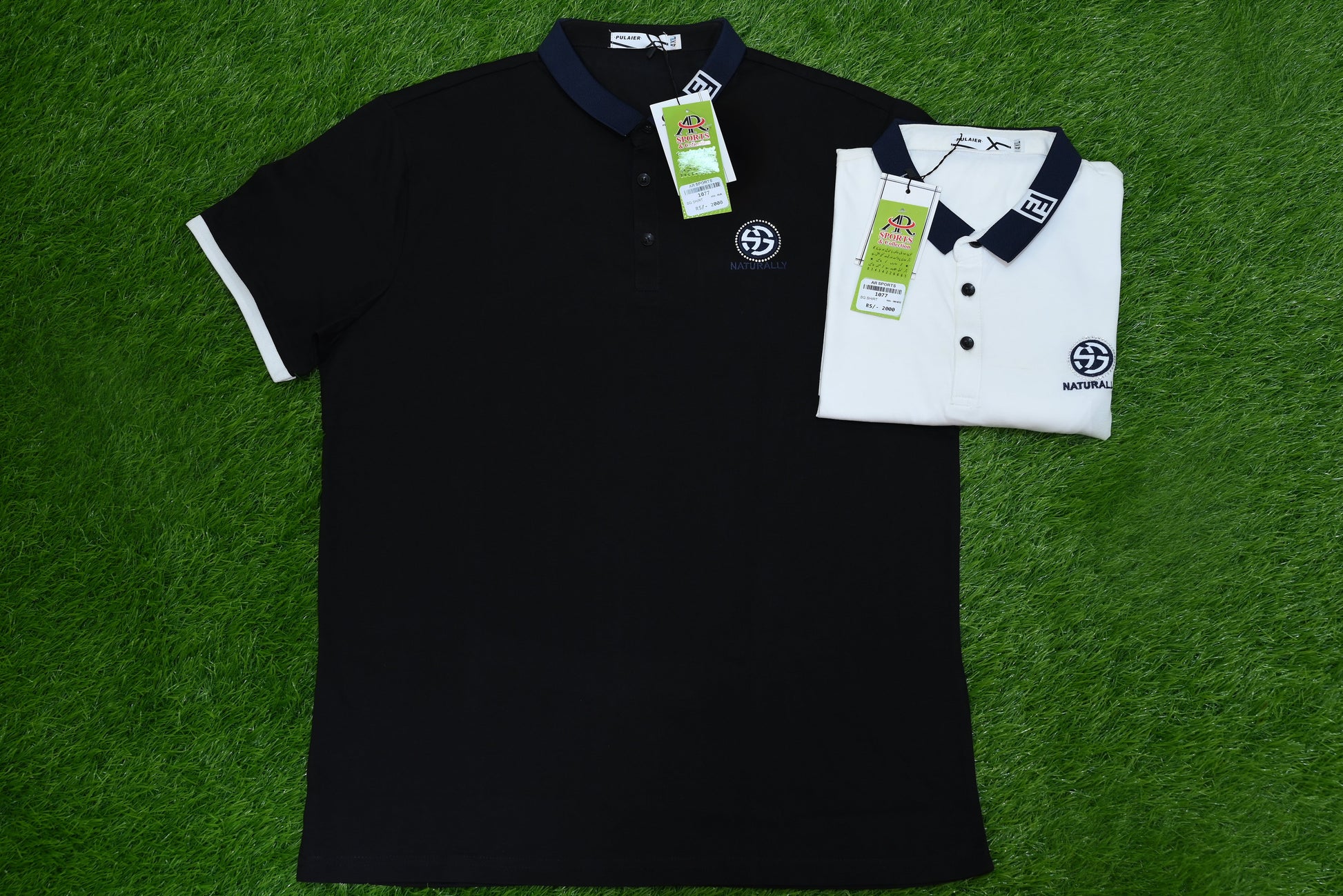 1077-Men’s Button-Up Shirt – Custom Fit, Imported Cotton, Collar Style, Casual Look