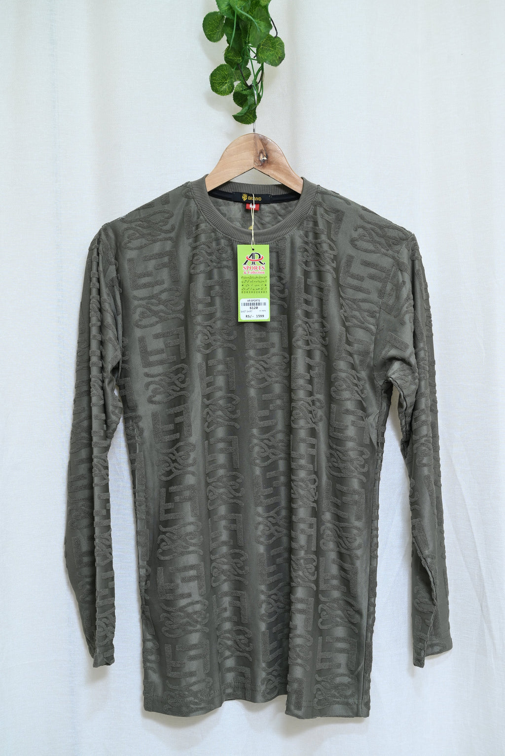 6120-Men’s Premium Cotton Sweatshirt – Classic Fit, Soft Fleece Lining & Everyday Comfort