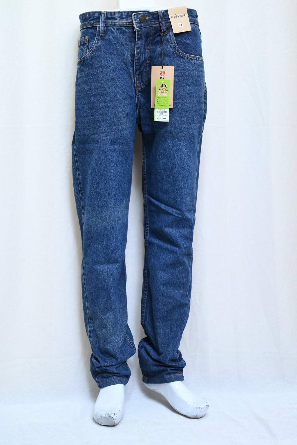 3008-Casual Tailored Slim Fit Pants for Men – Zip Fly & Belt Loops