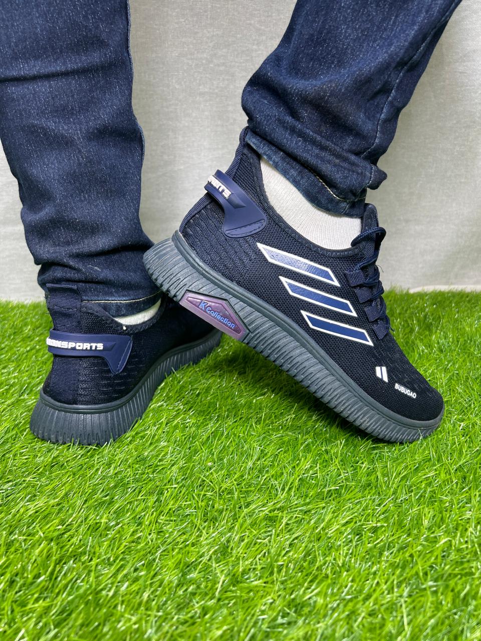 2319-All-Day Comfort Urban Sneakers – Stretch Mesh, Anti-Slip, Travel-Ready Casual Shoes