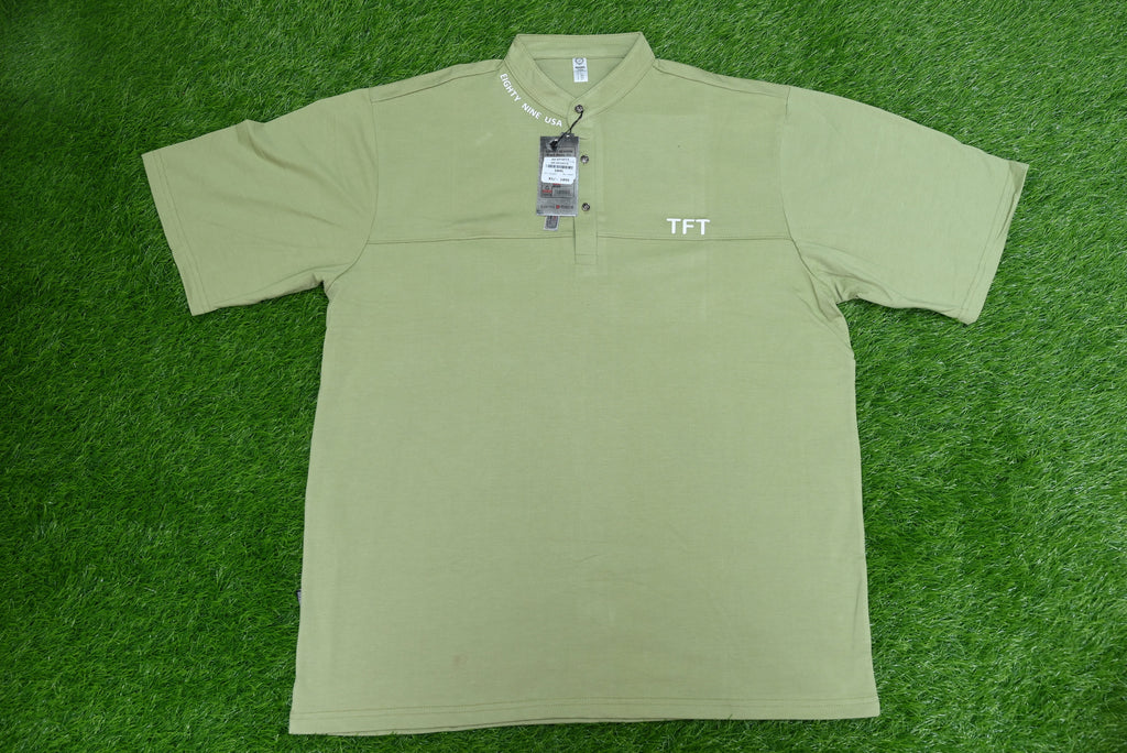 1045-Stylish Stretch Shirt for Men – Smart Fit & Collar Neck Design