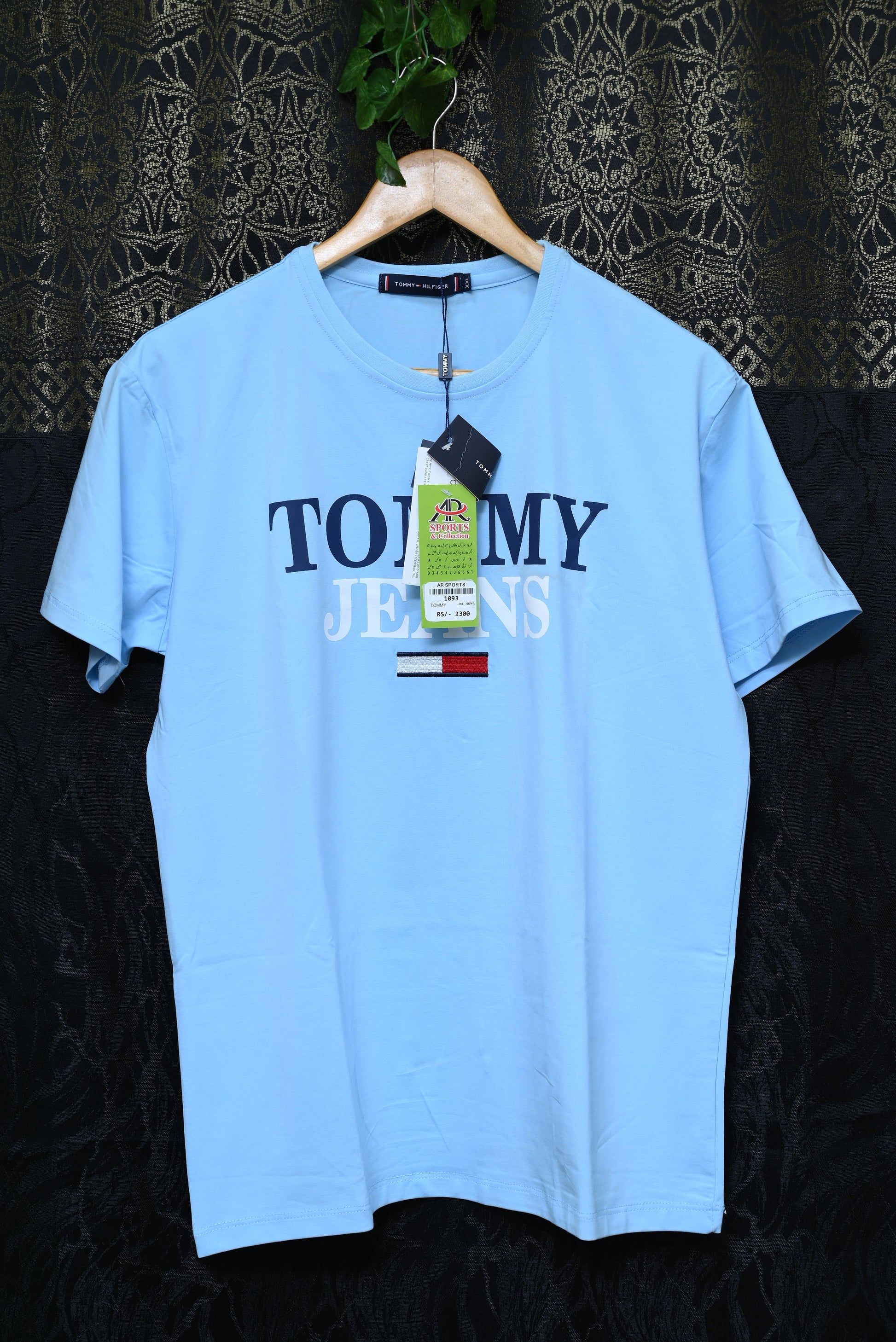 1093-Stretch Cotton Men's Shirt – Smart Fit, Printed, Button-Up, Casual Style