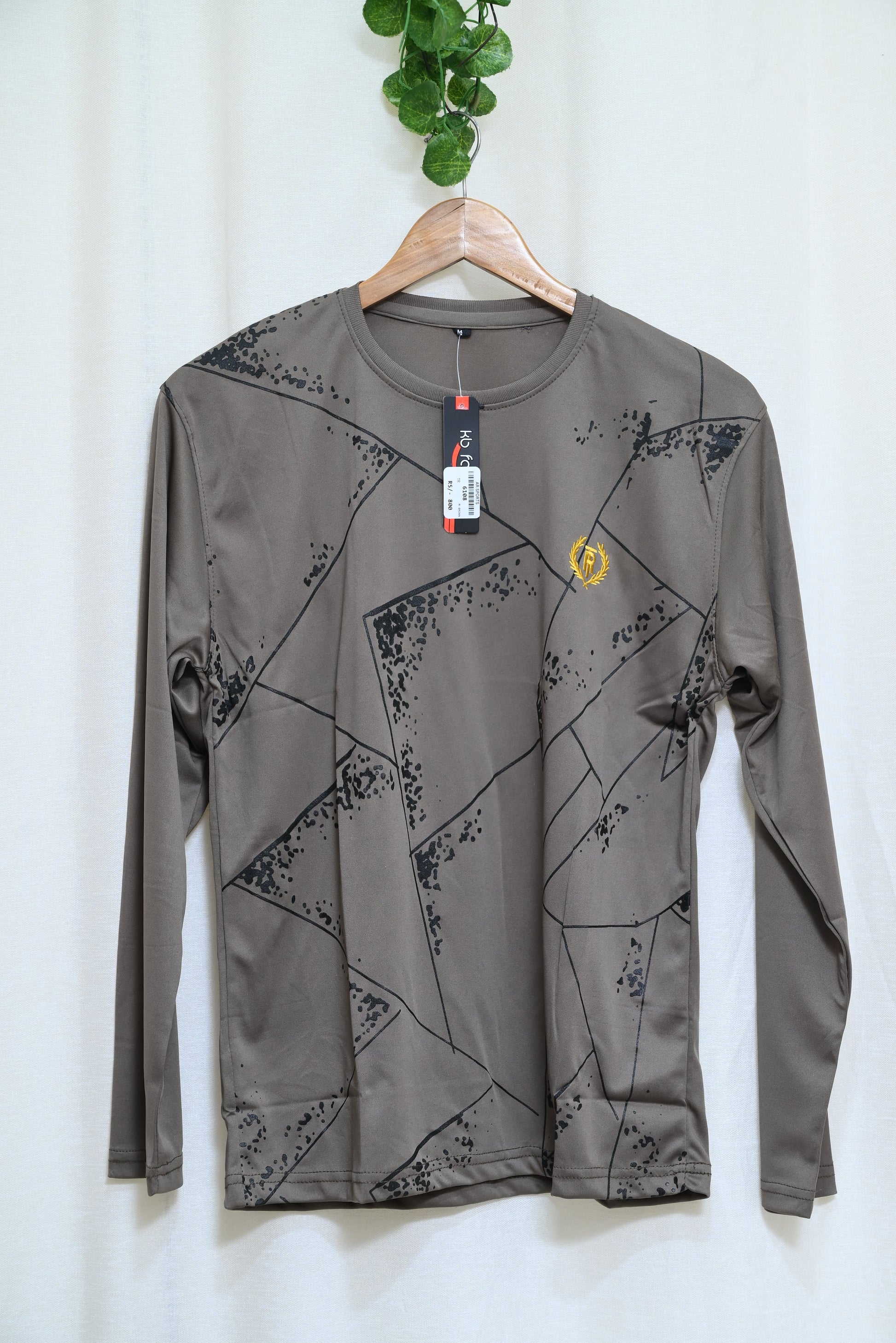 6108-Men’s Full Sleeve Printed Shirt – Bold Patterns, Relaxed Fit & Urban Street Style