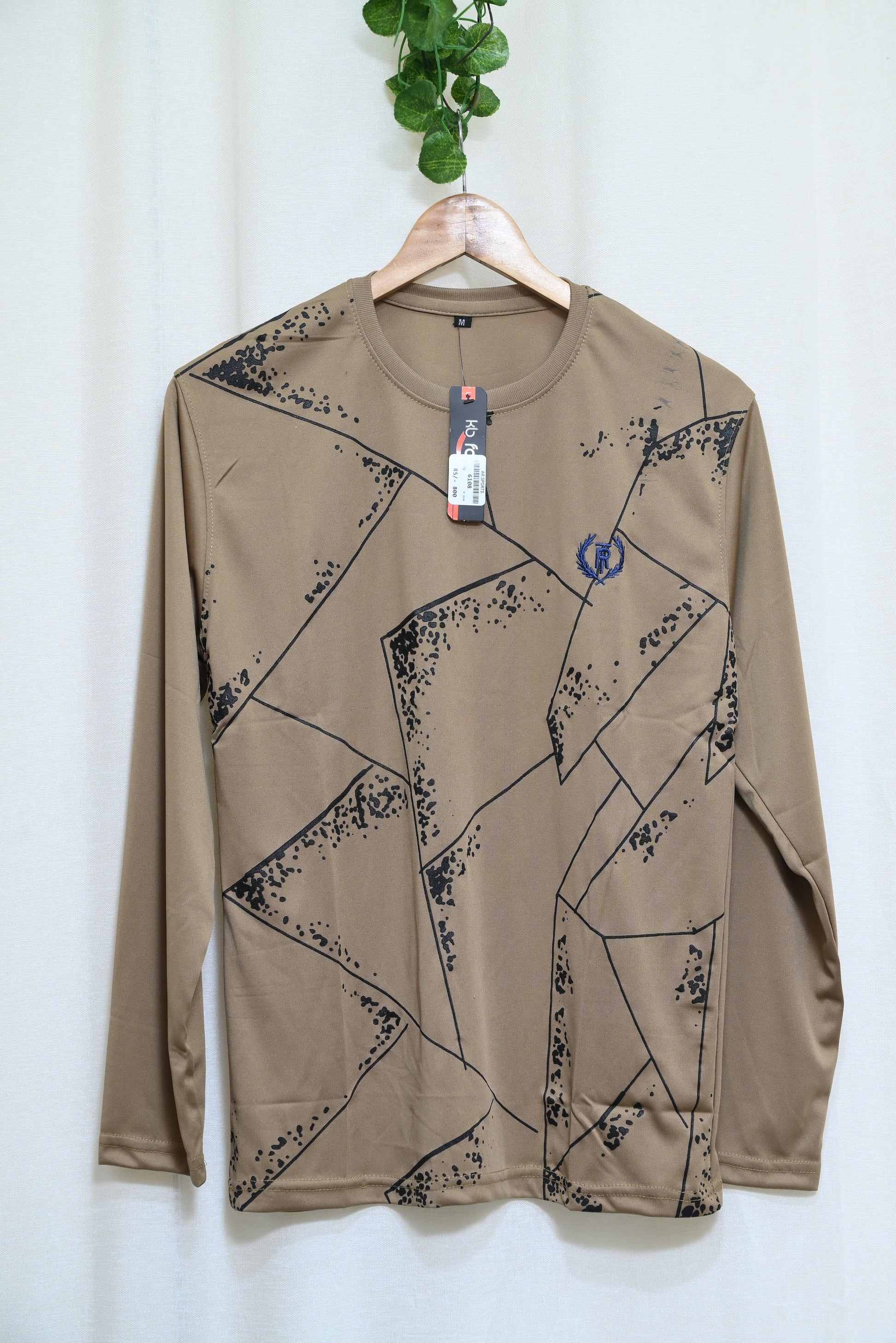 6108-Men’s Full Sleeve Printed Shirt – Bold Patterns, Relaxed Fit & Urban Street Style