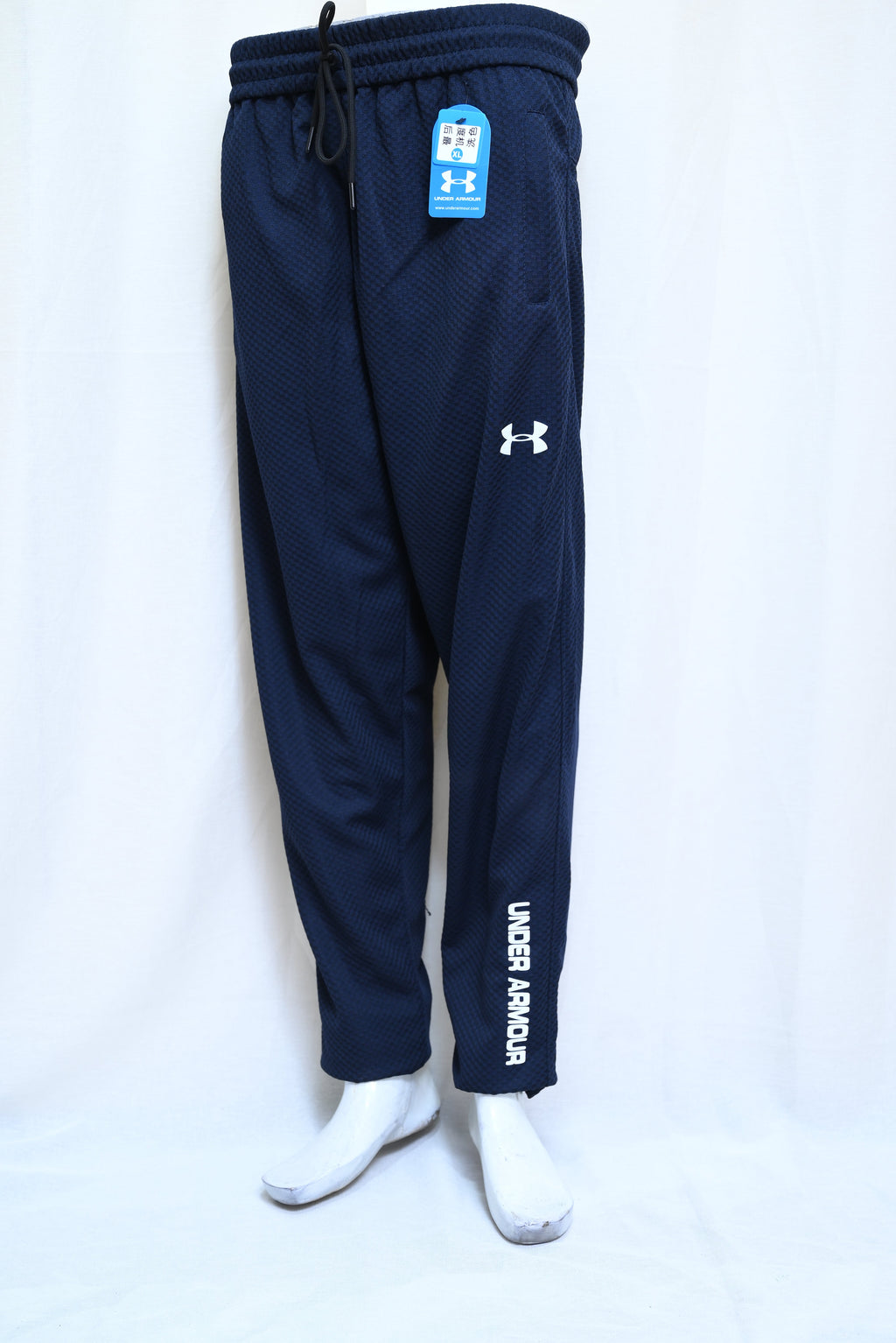 1250-Men’s Fine Jacket Slim Fit Pants – Elastic Waist with Zip Pockets