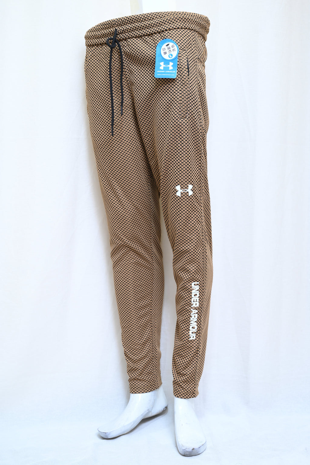 1250-Men’s Fine Jacket Slim Fit Pants – Elastic Waist with Zip Pockets