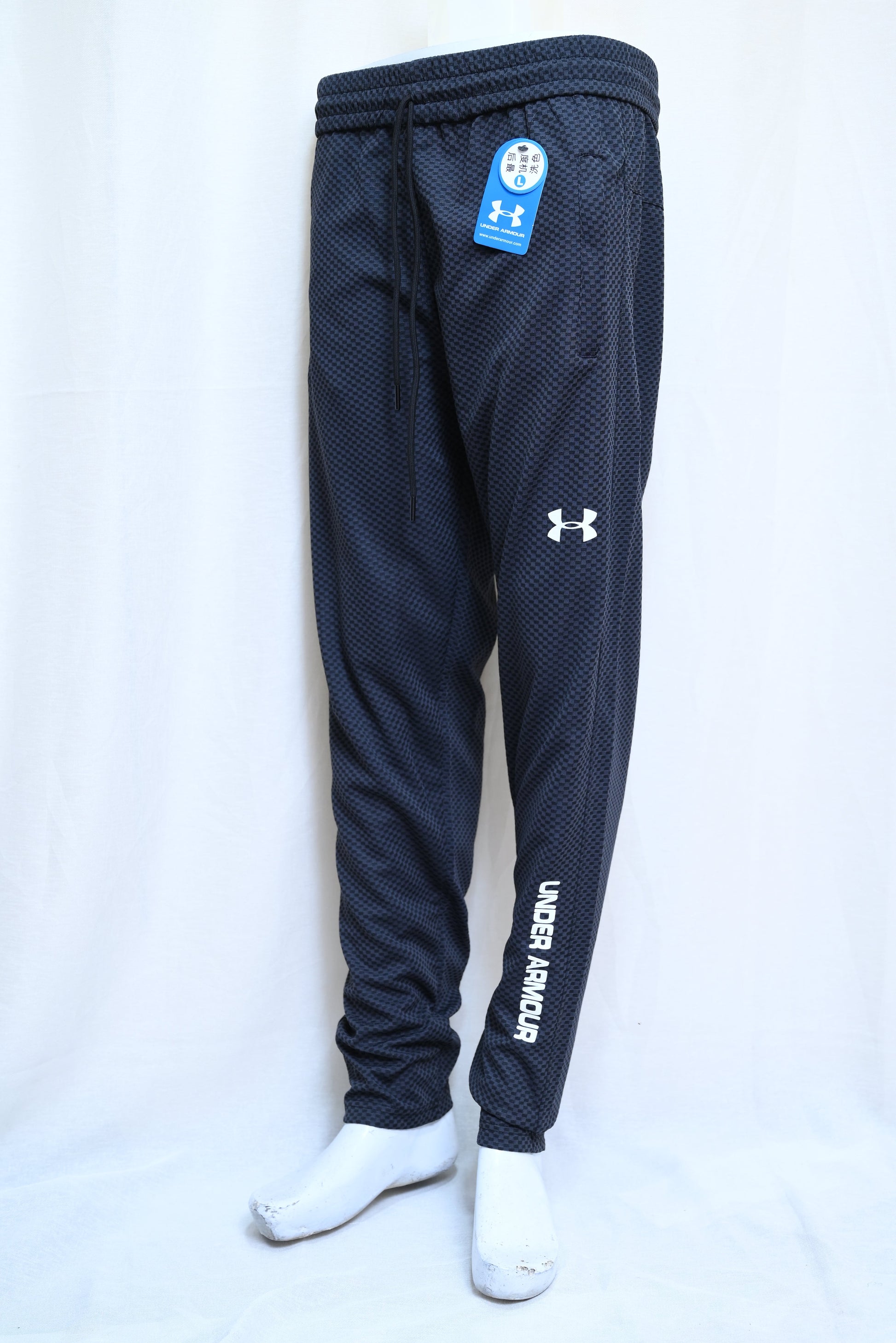 1250-Men’s Fine Jacket Slim Fit Pants – Elastic Waist with Zip Pockets