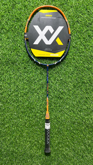 4480-Vitrox X1 Badminton Racket – Lightweight 5U Carbon Fiber Frame, Head-Heavy Balance, G5 Grip
