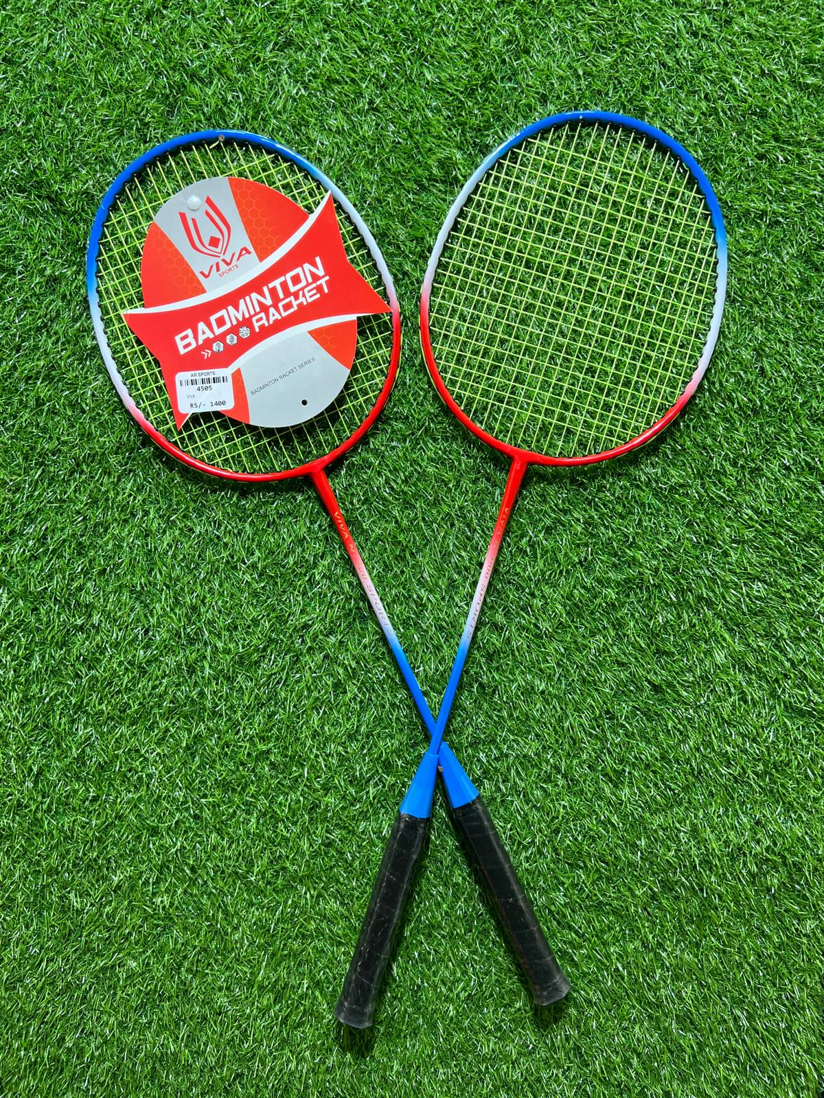 4505-Viva Professional Badminton Racket – Head-Heavy Balance, Up to 30lbs String Tension