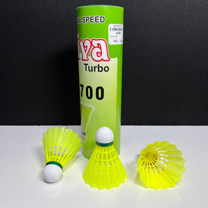 4588-VIVA 700 Plastic Shuttlecock – Durable Nylon Badminton Shuttles for Training & Recreational Play