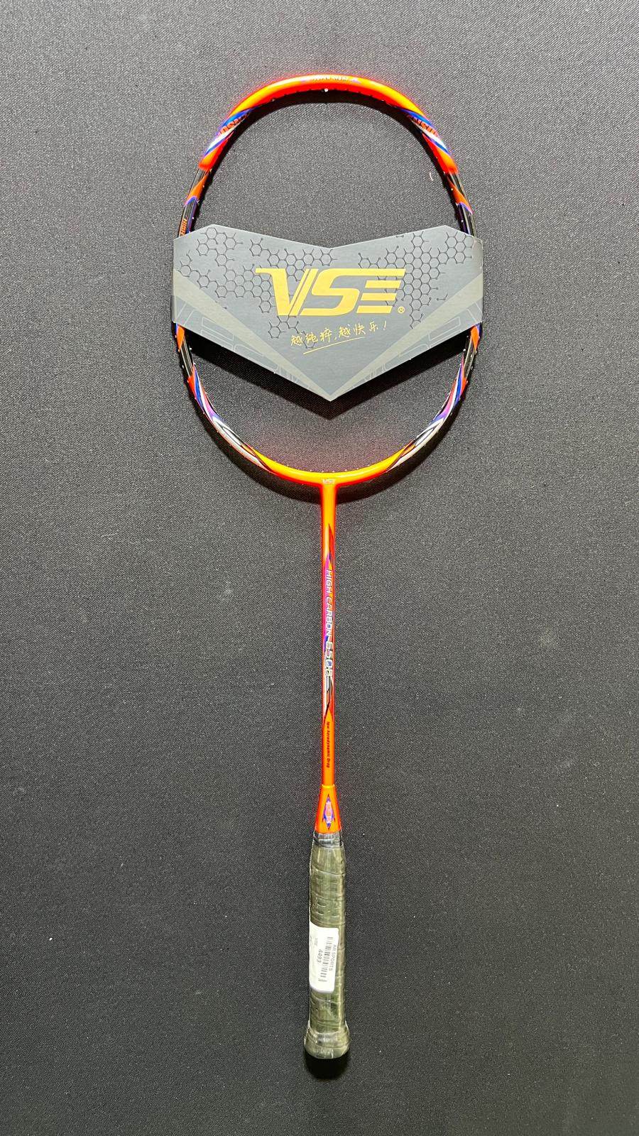 4493-VSE Professional Badminton Racket – Head-Heavy Balance, 30lbs String Tension