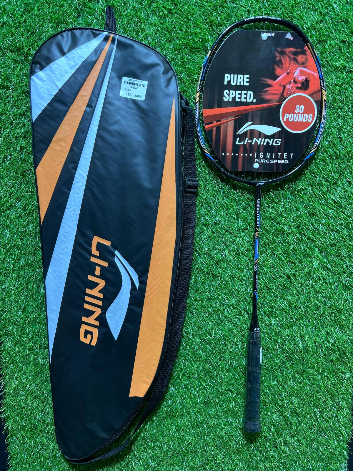 4462-Yonex Badminton Racket – Lightweight Carbon Fiber, Head-Heavy Balance & G5 Grip