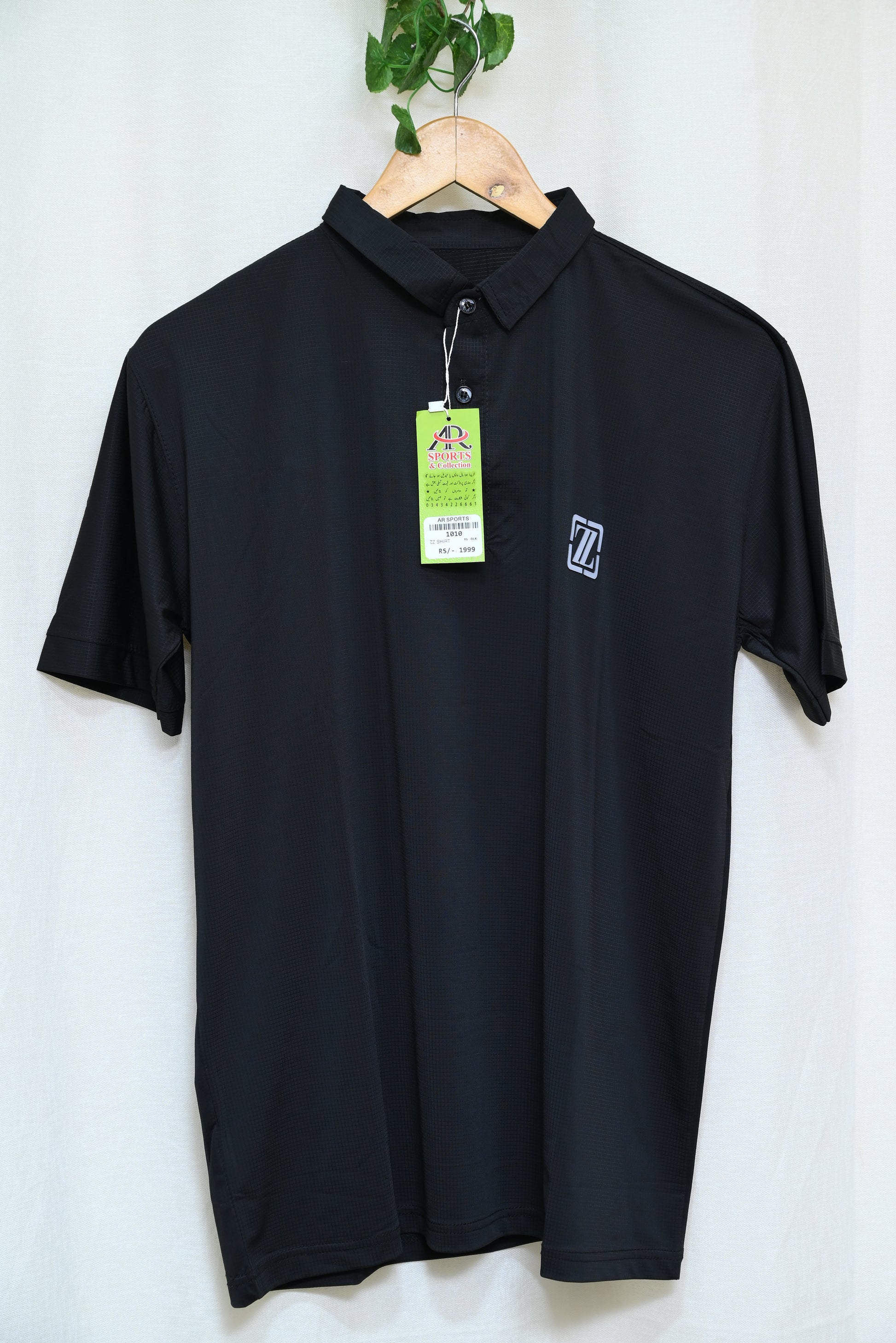 1010-Custom Fit Dry-Fit Casual Shirt for Men – Collar Neck, Half Sleeves, Button-Up Front